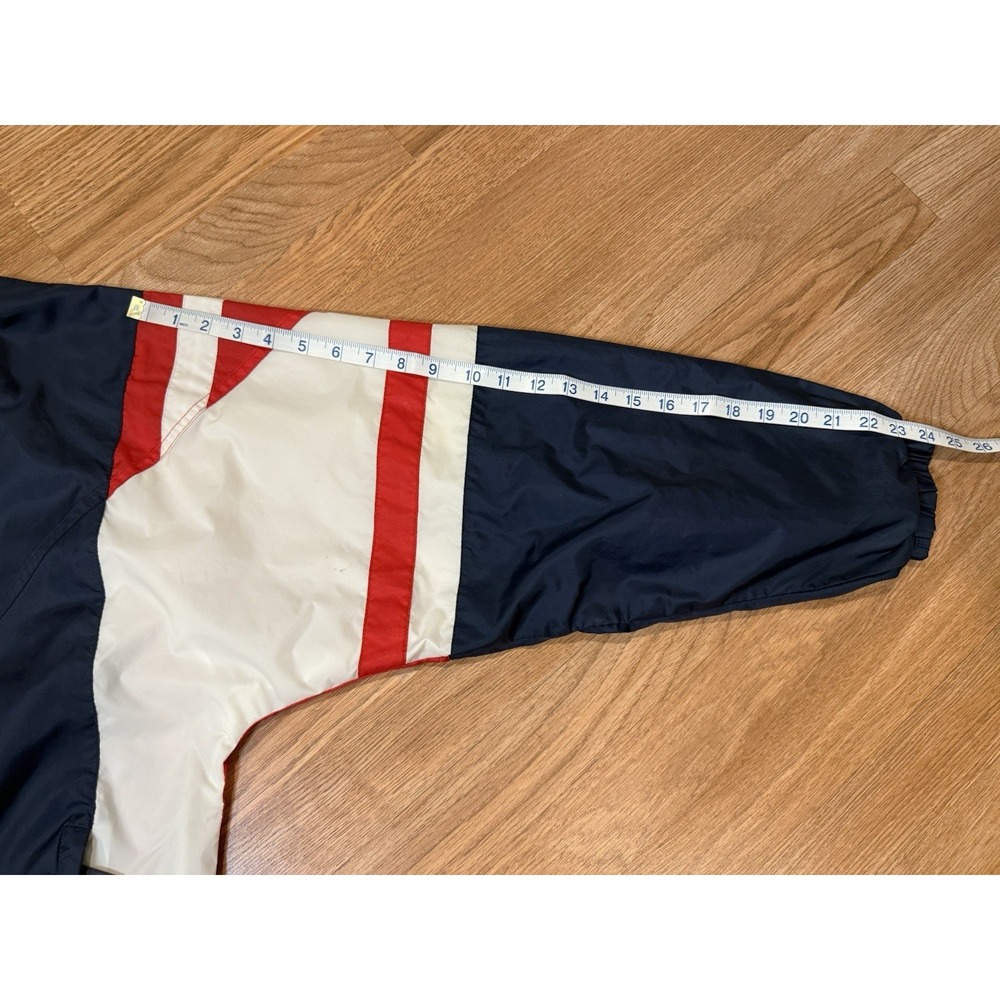 Vintage 90s Boston Red Sox Starter Full Zip Light Weight Windbreaker Jacket XL - Picture 11 of 13